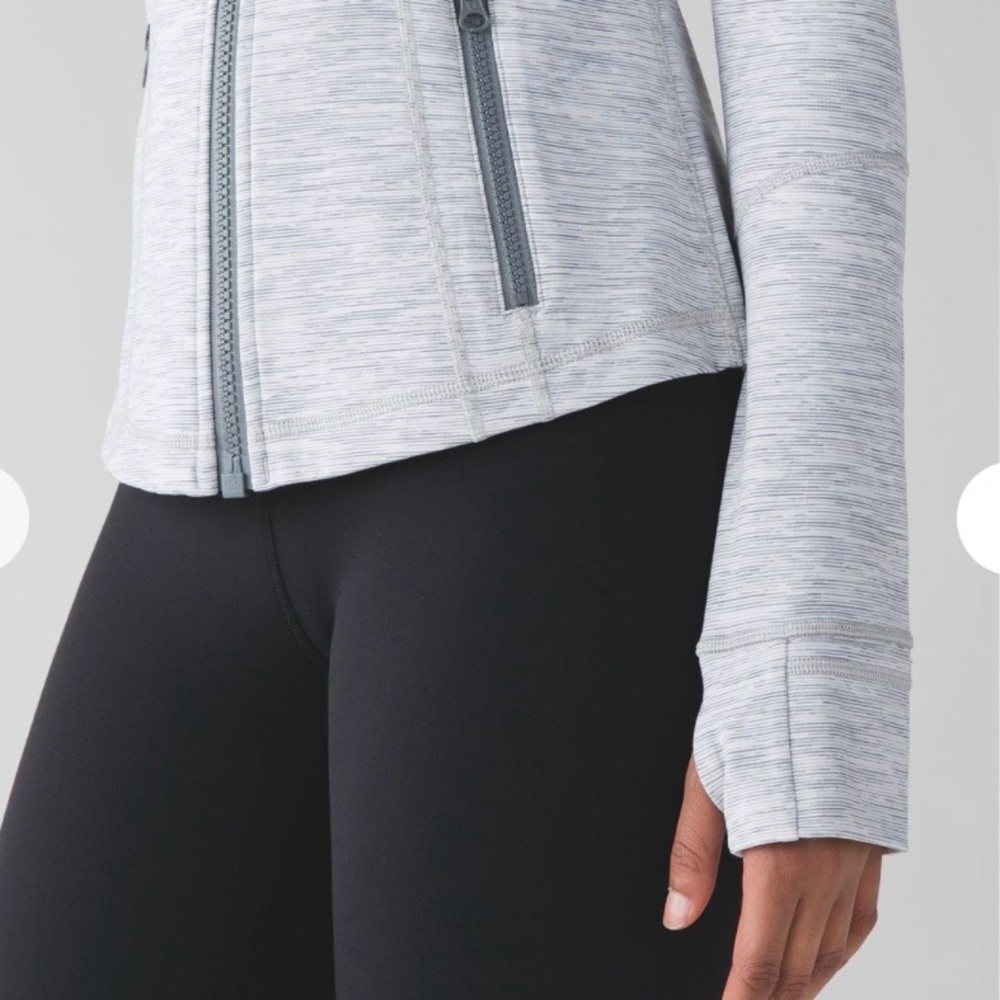 Lululemon Define Jacket in Space Nimbus Size 8 - Picture 6 of 7